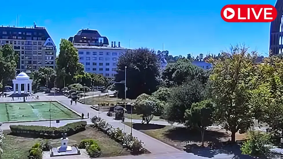 Plac de Armas w Osorno kamera na żywo