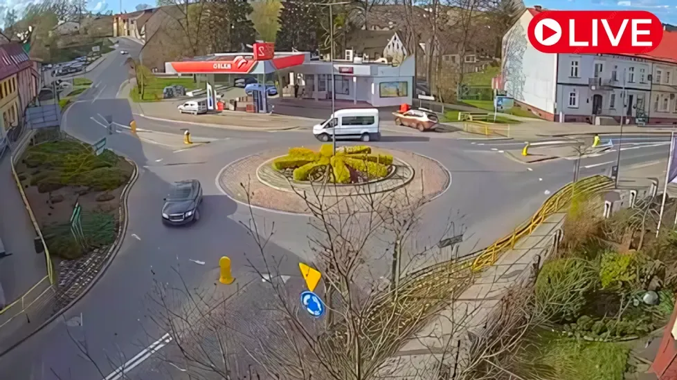 Polanów Rounabout, Poland Live Cam