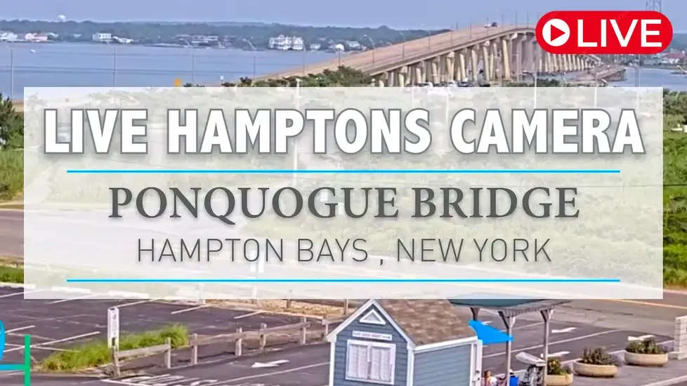 Ponquogue Bridge, Hampton Bays Live Cam