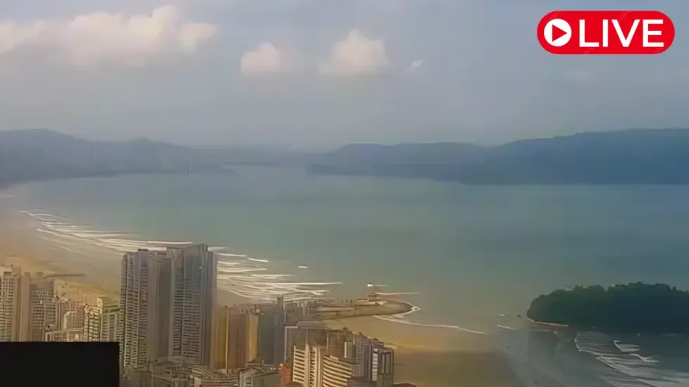 Port of Santos, panoramic view Live Cam