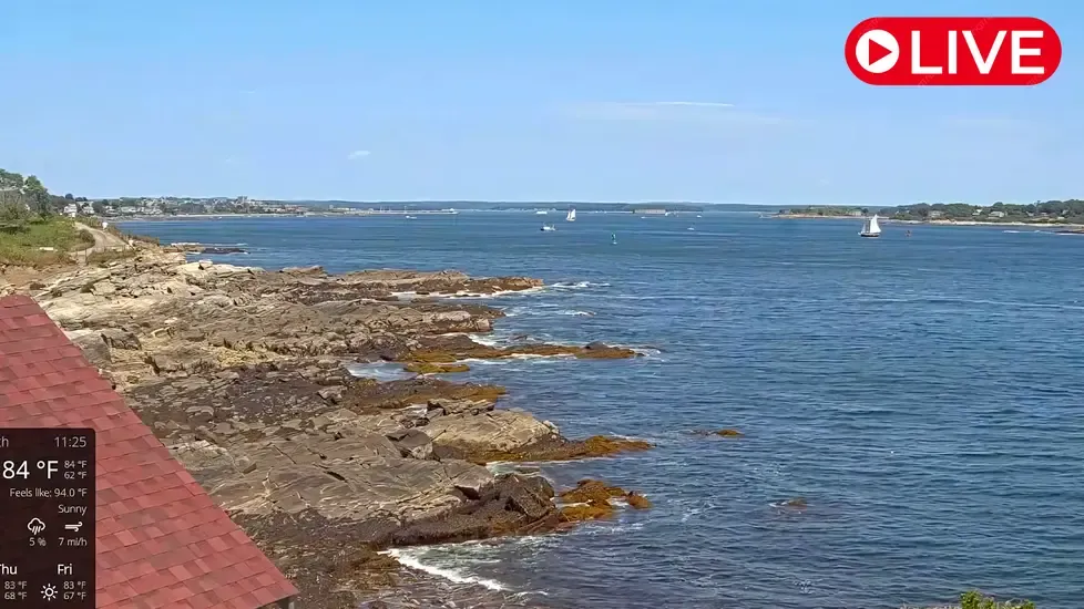 Portland Head Light, Maine Live Cam
