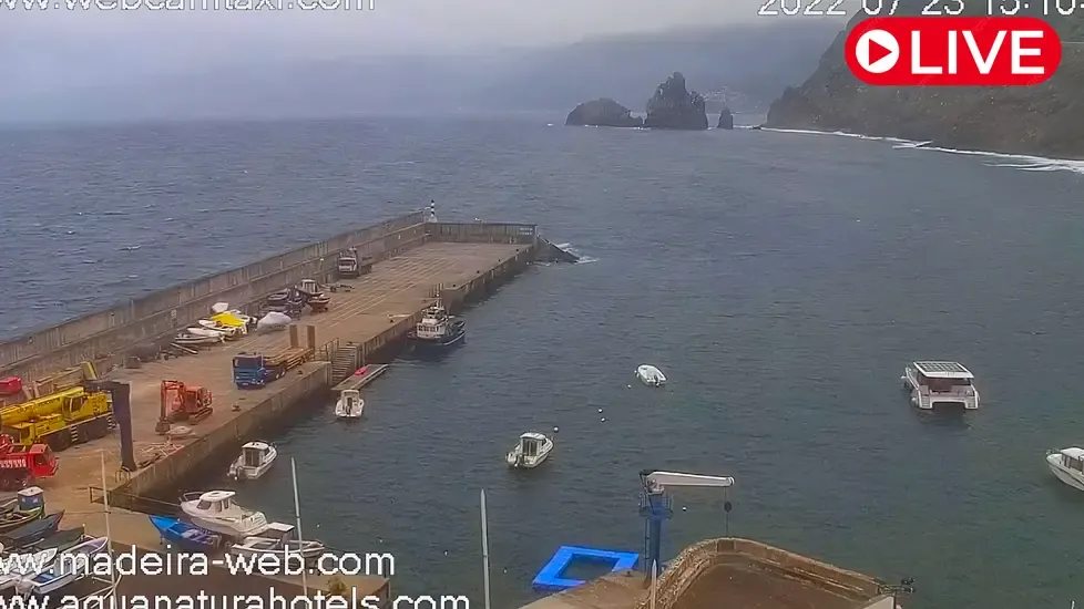 Porto Moniz, Madeira Live Cam