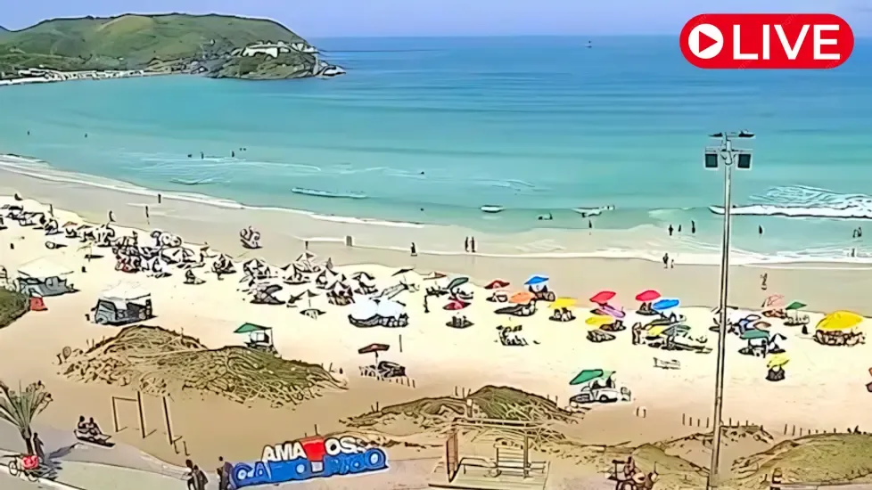 Praia do Forte Cabo Frio, Brazil Live Cam