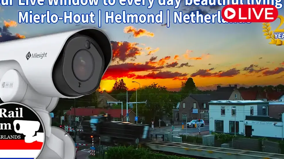 Rail Crossing, Helmond Live Cam