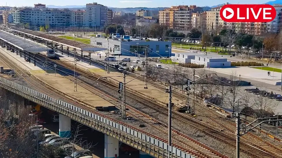 Railcam Girona Centre Live Cam