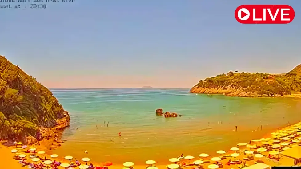 Rupi Sul Mare Gaeta, Italy Live Cam
