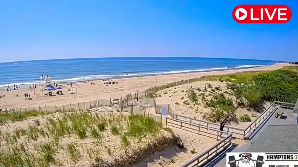 Główna plaża w Sagg, Nowy Jork kamera na żywo