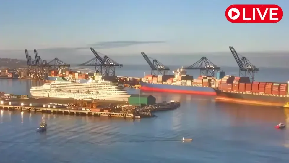 San Antonio Port, Chile Live Cam