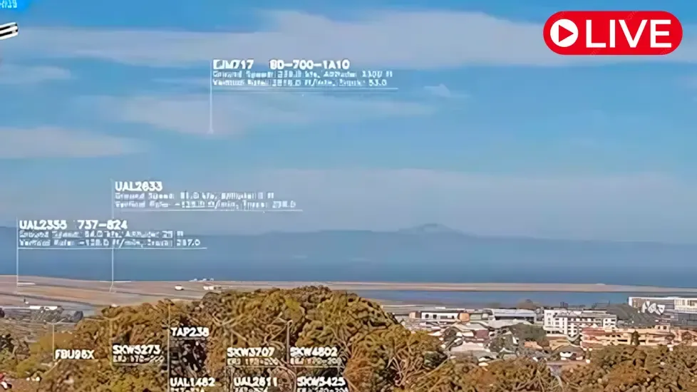 San Francisco Airport, CA Live Cam