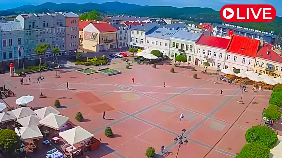 Sanok Market Square, Poland Live Cam