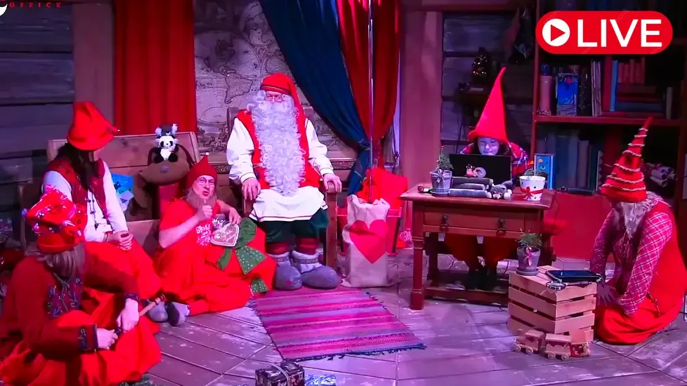 Santa Claus, Joulupukin Pajakylä Live Cam