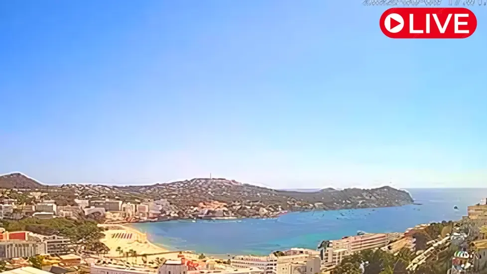 Santa Ponsa Beach, Mallorca Live Cam