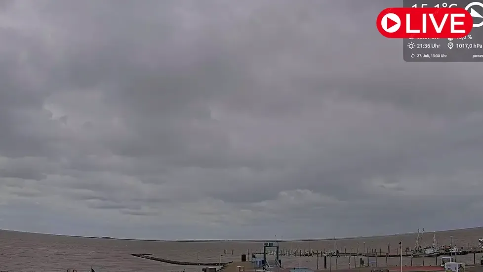Schlüttsiel Ferry Port, Schleswig-Holstein Live Cam