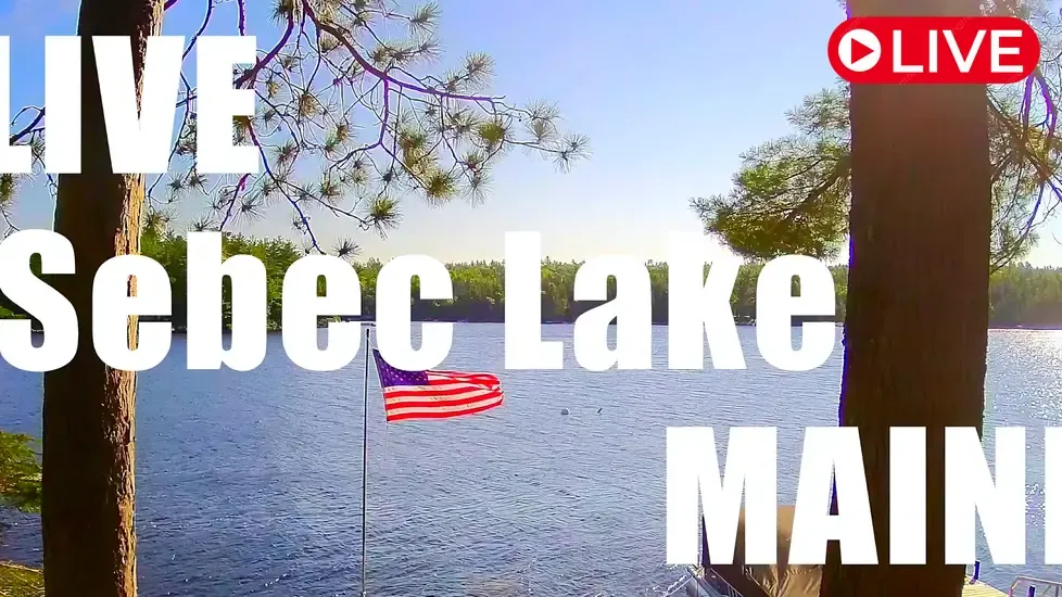 Sebec Lake, Maine Live Cam