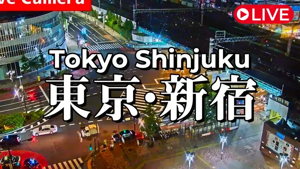 Seibu-Shinjuku Station, Tokyo Live Cam