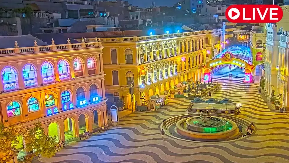 Senado Square, Macau Live Cam