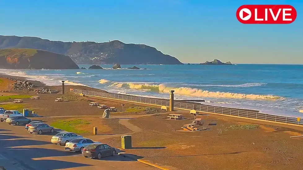 Sharp Park Beach, Pacifica Live Cam