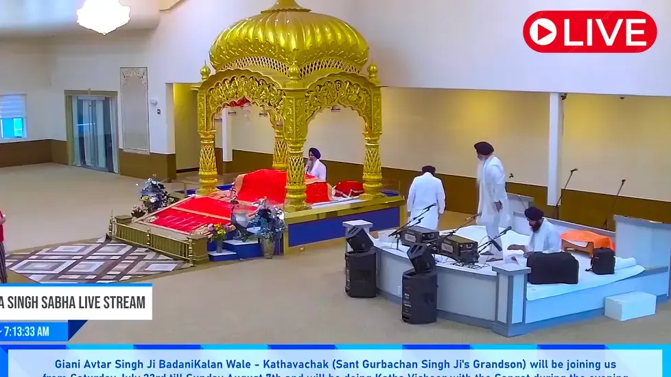 Singh Sabha Washington Live Cam