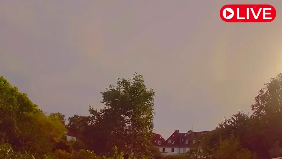 The sky over Lubeck Live Cam