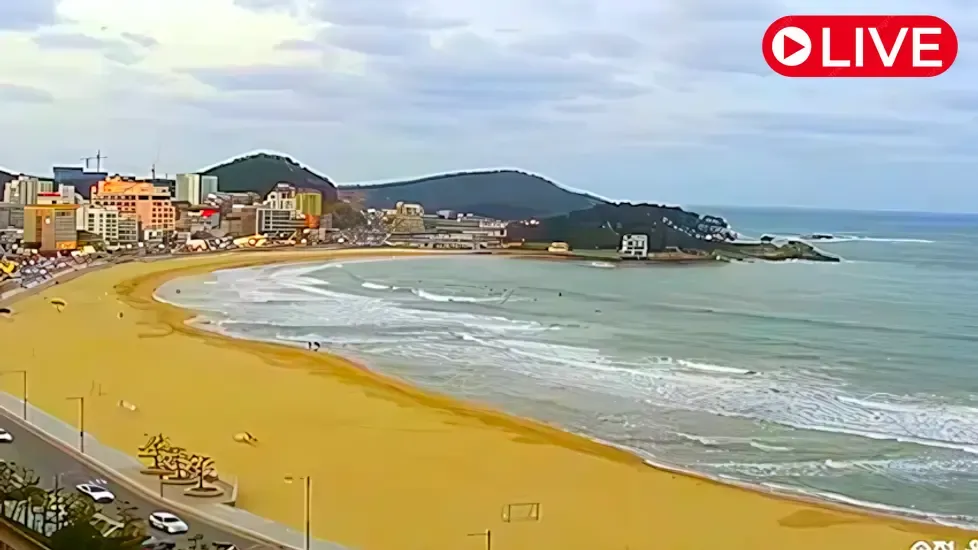 Songjeong Beach, Busan Live Cam