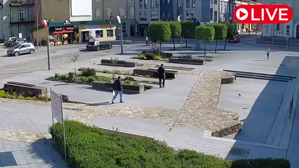 St Michael Square, Sanok Live Cam