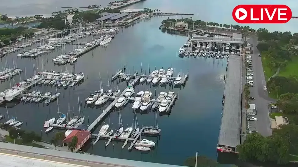 St. Petersburg waterfront, Florida Live Cam