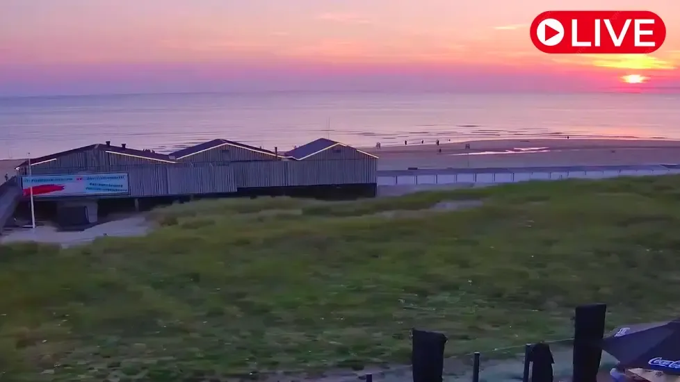 Strandafgang, Egmond aan Zee Live Cam