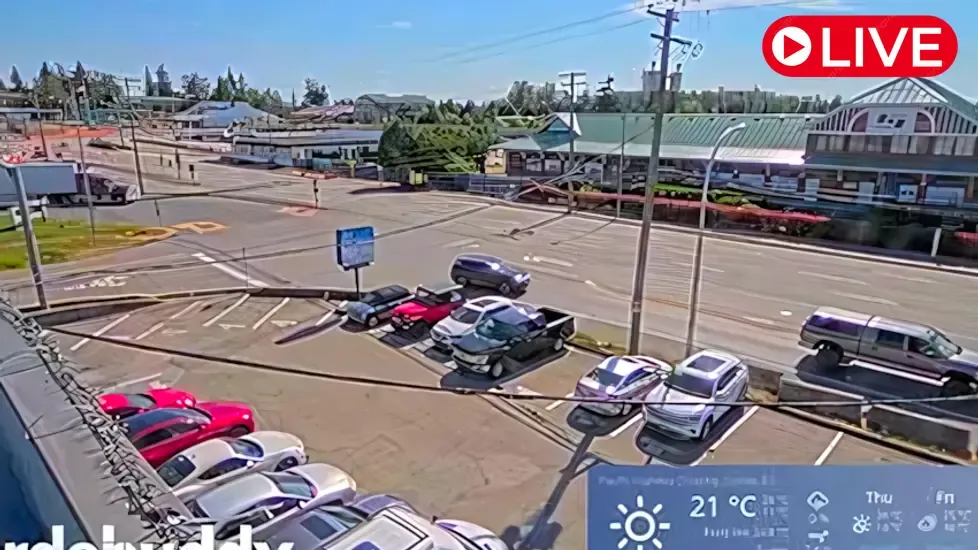 Surrey, B.C. Border, British Columbia Live Cam