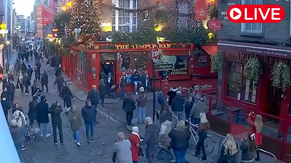 Temple Bar Pub, Dublin Online-Webcam
