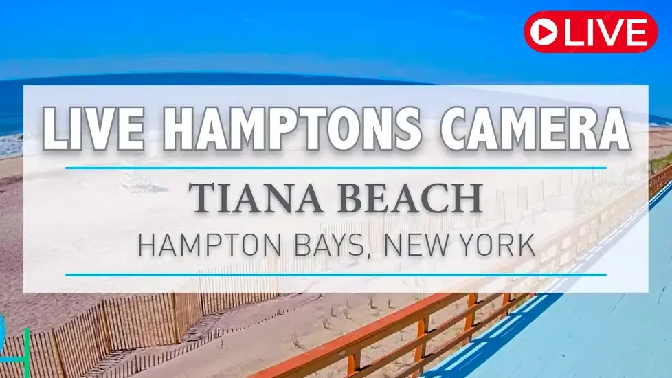 Tiana Beach, Hampton Bays Live Cam
