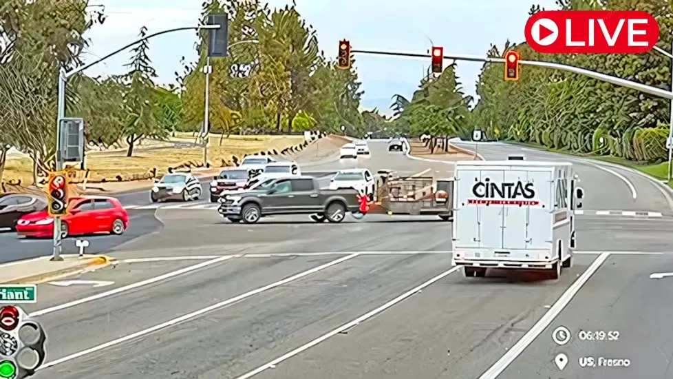 Traffic Fresno, California Live Cam