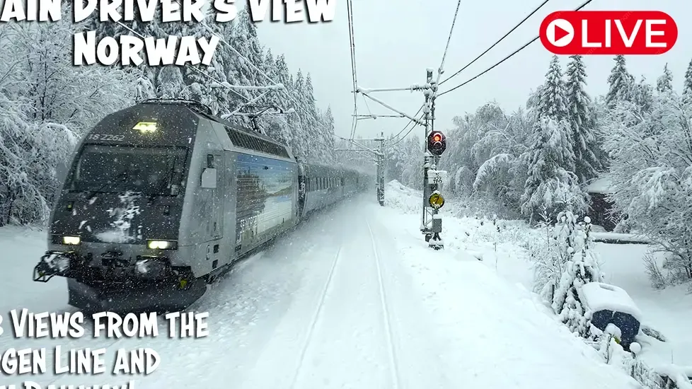 Train Cab Ride to North Pole Live Cam