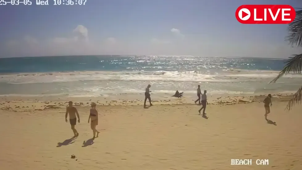 Tulum Beach, Quintana Roo Live Cam