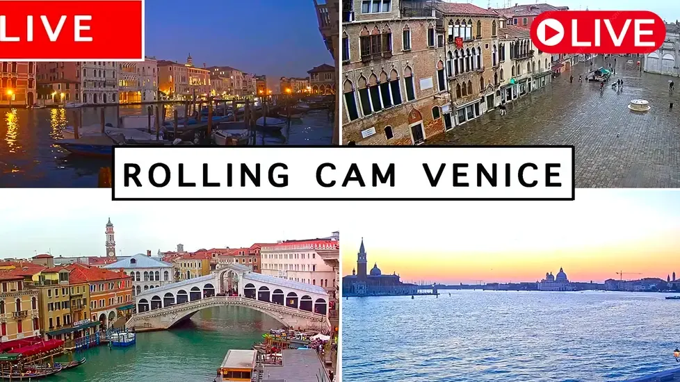 Venice, city views, Italy Live Cam