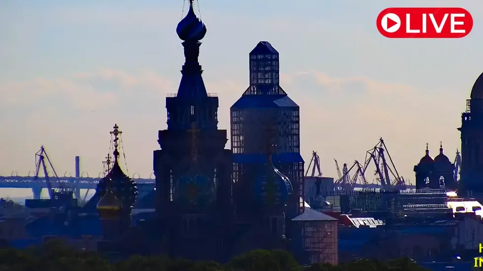 Viewpoint of the hotel Indigo, Saint Petersburg Live Cam