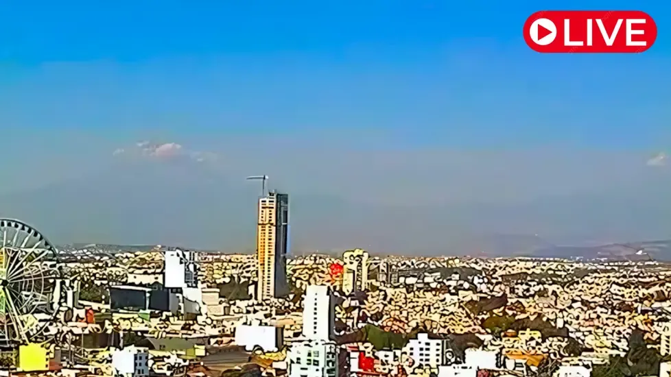 Volcanoes, Puebla Live Cam
