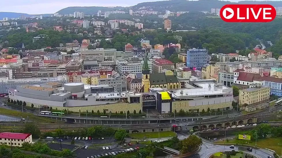 Větruše Panoramic, Usti nad Labem Live Cam