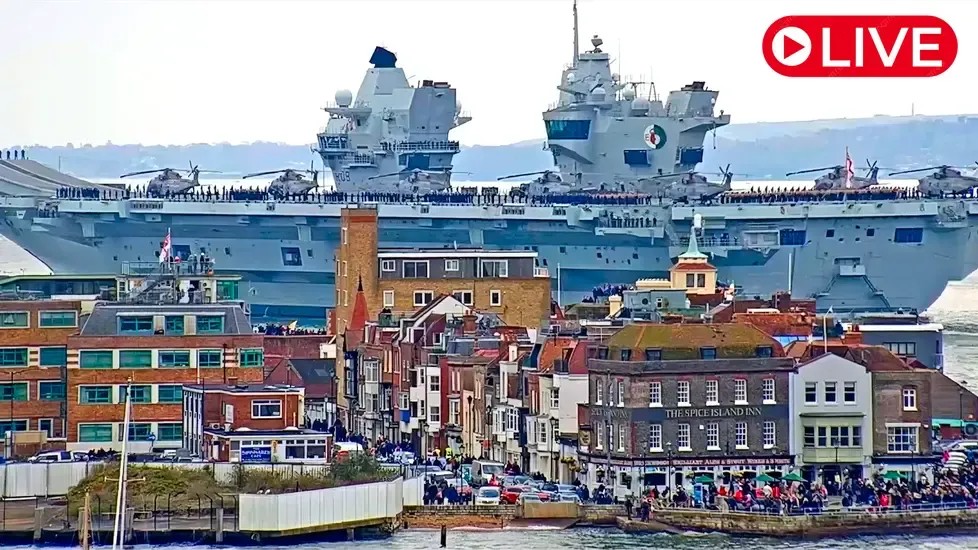 Warrior, Portsmouth Harbour Live Cam