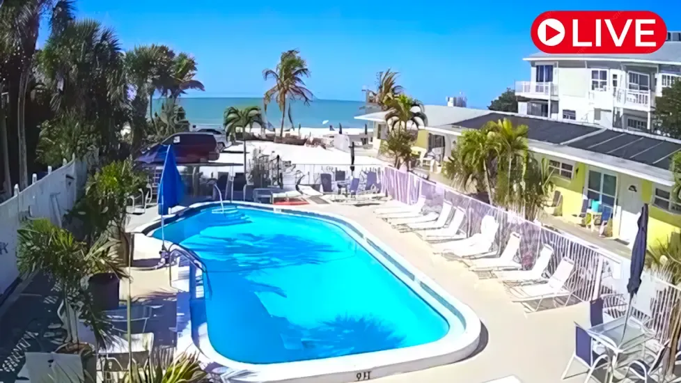 White Sands Pool, Anna Maria Live Cam