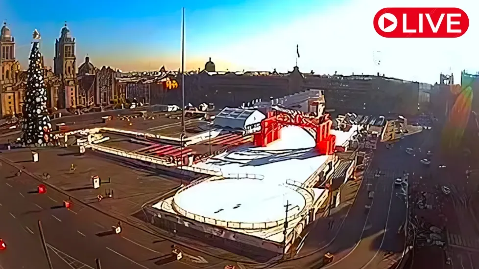 Zócalo, Mexico City Live Cam